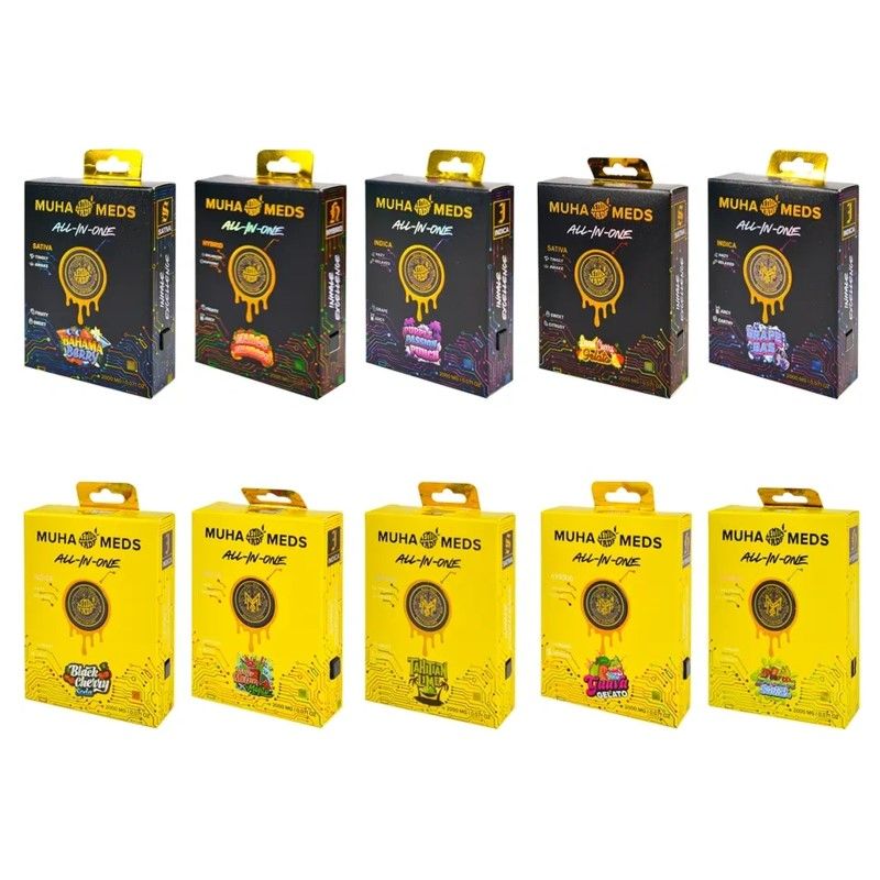 Muha Meds Lemonade 2G Empty Disposable Vape